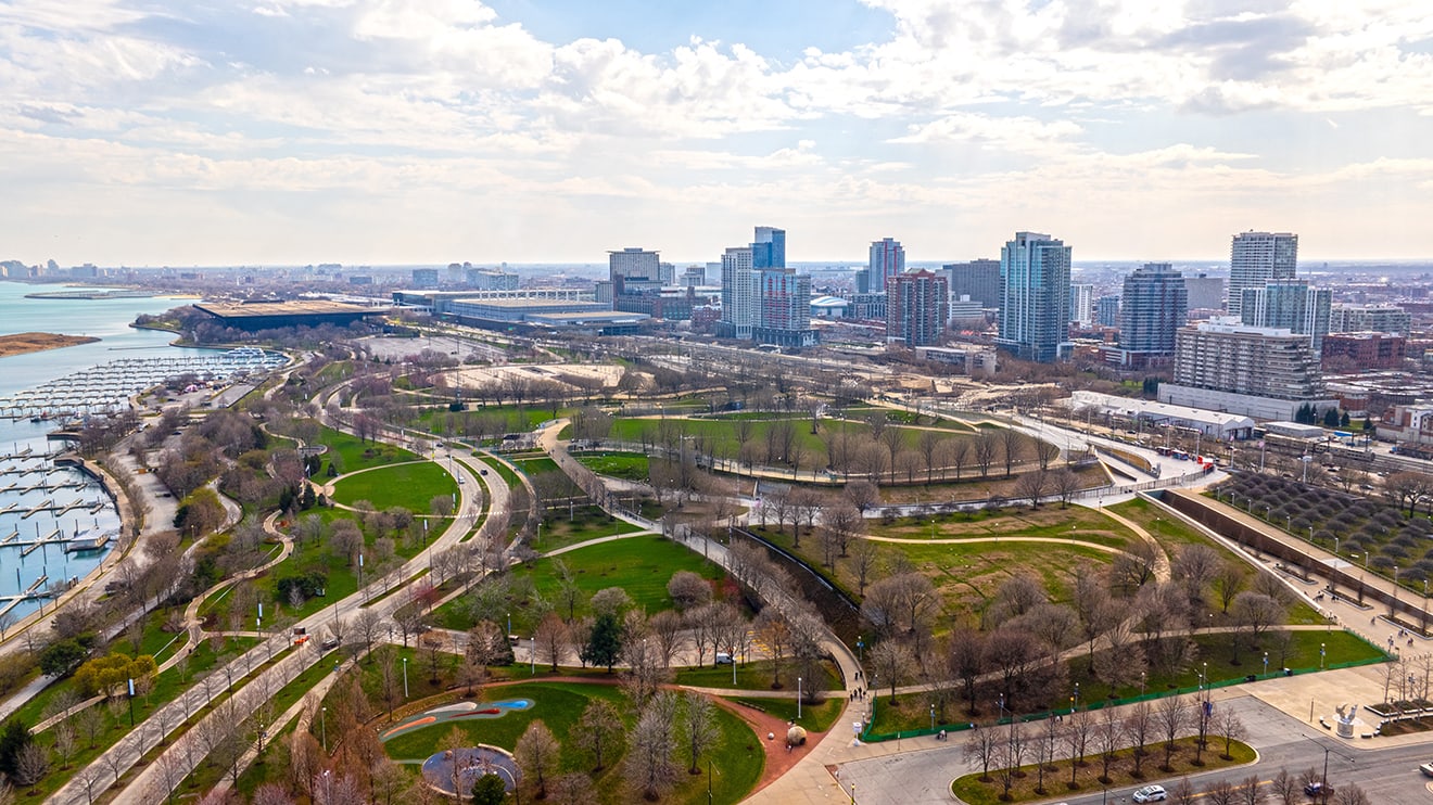 Chicago without Soldier Field
