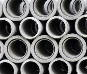 concrete pipes