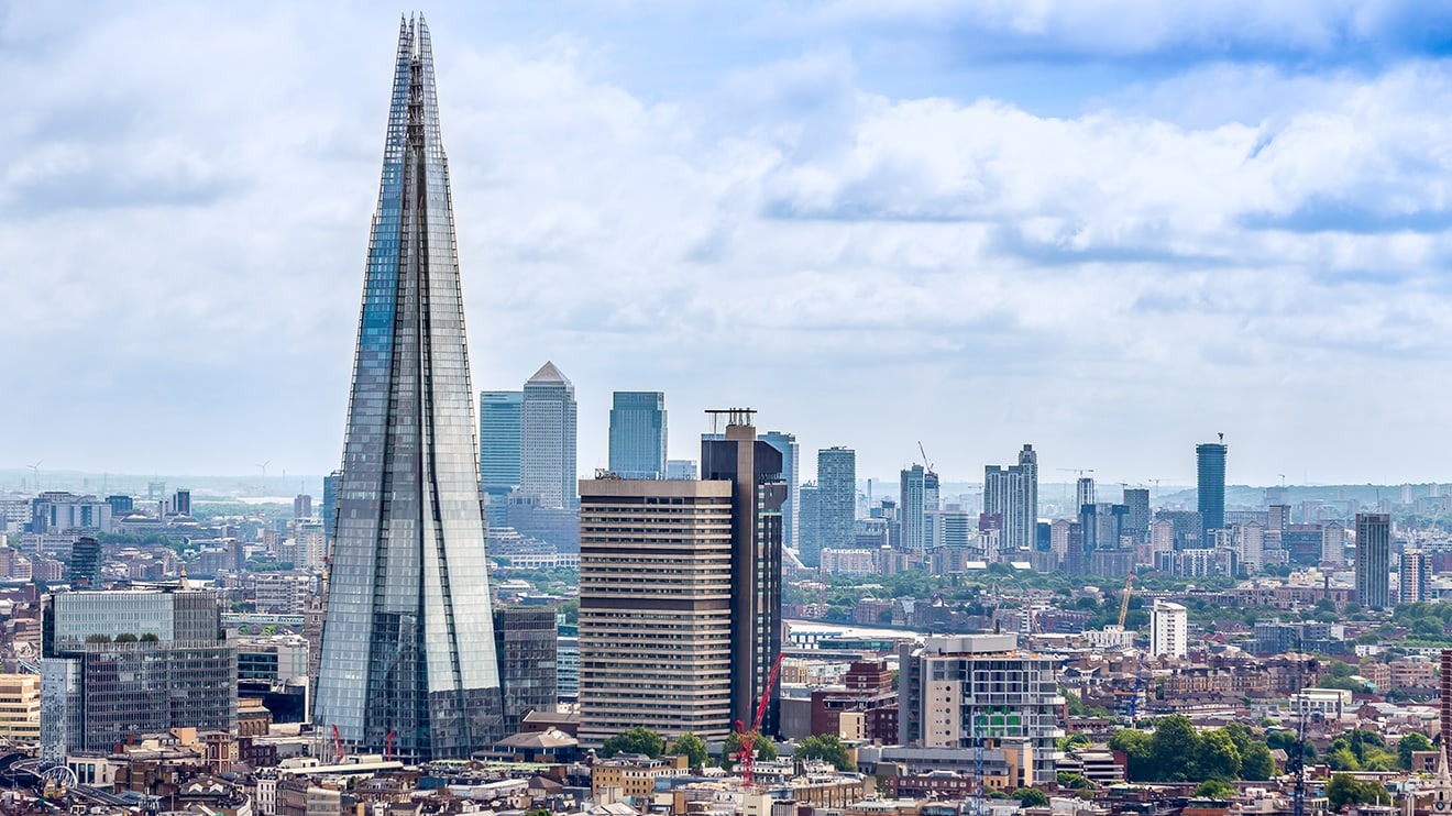 London with The Shard