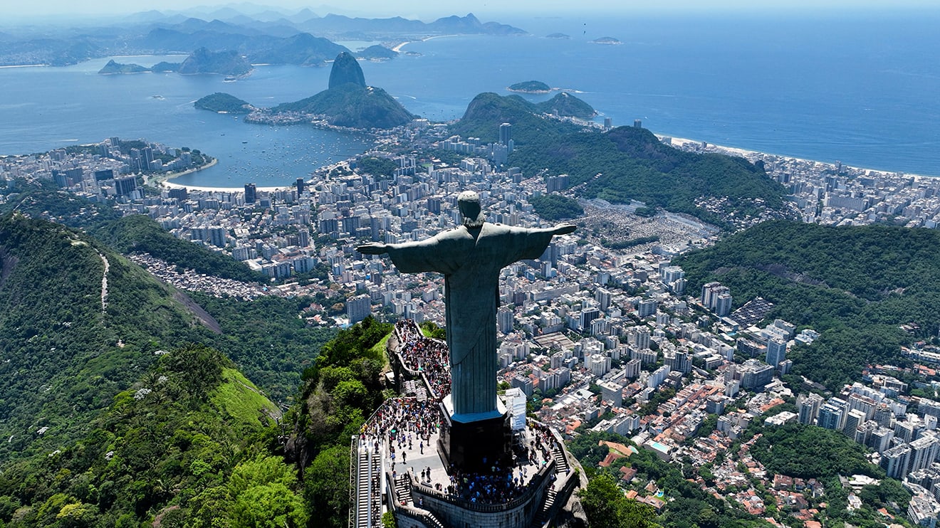 Rio with Christ the Redeemer statue
