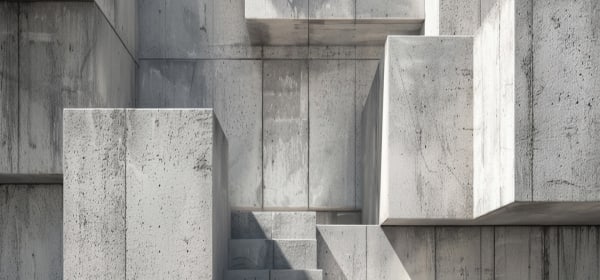 concrete block wall