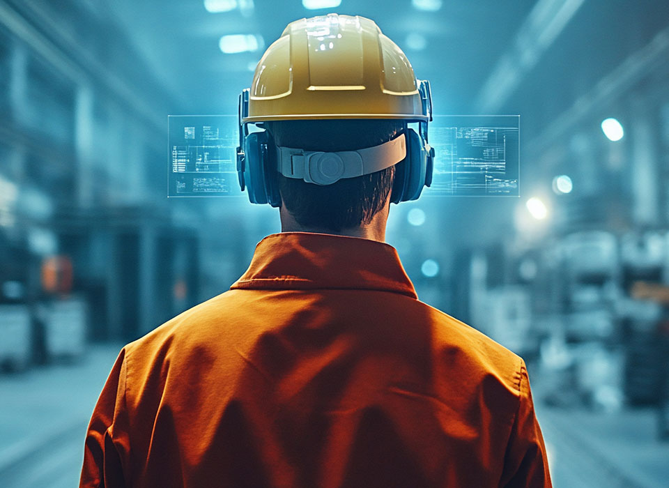 precast professional using augmented reality