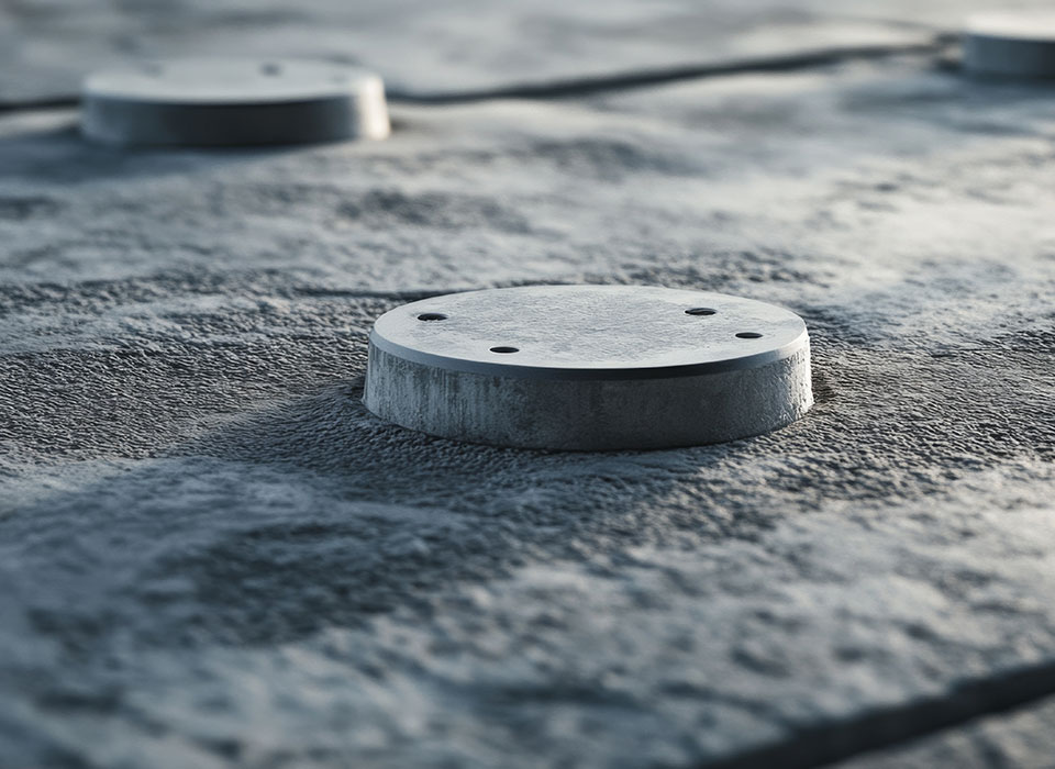 sensor in concrete