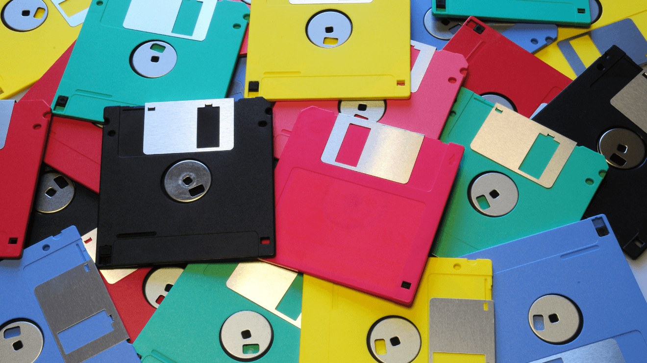 Floppy computer disks